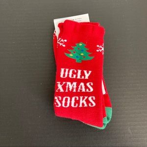 NWT HOLIDAY SOCKS | UGLY CHRISTMAS SOCKS | US 9-12